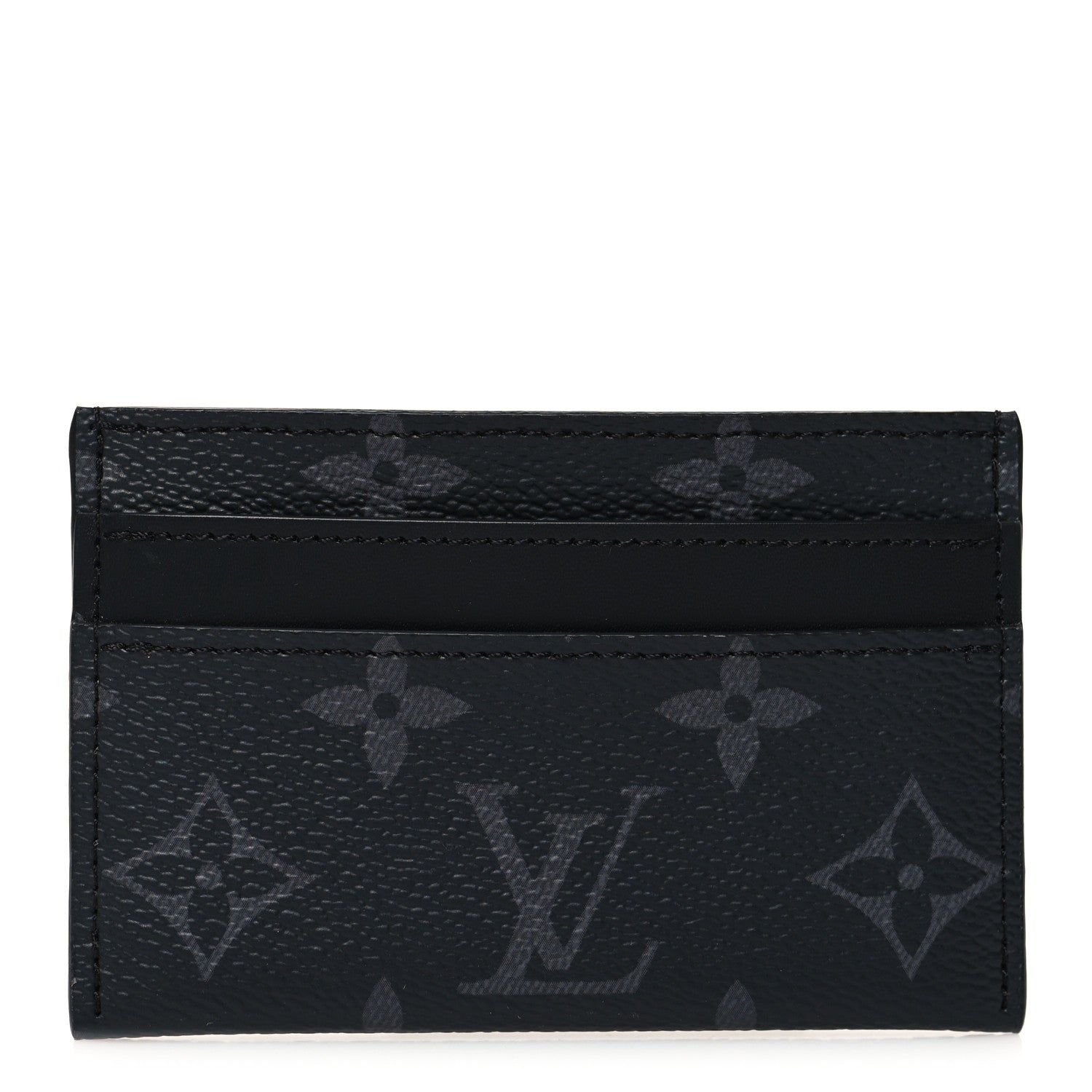 Louis Vuitton Monogram Eclipse Porte-Cartes Double Card Holder 1 of 8