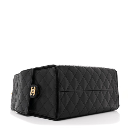 Chanel Caviar Quilted Medium Chanel 25 Handbag Black 5 of 13