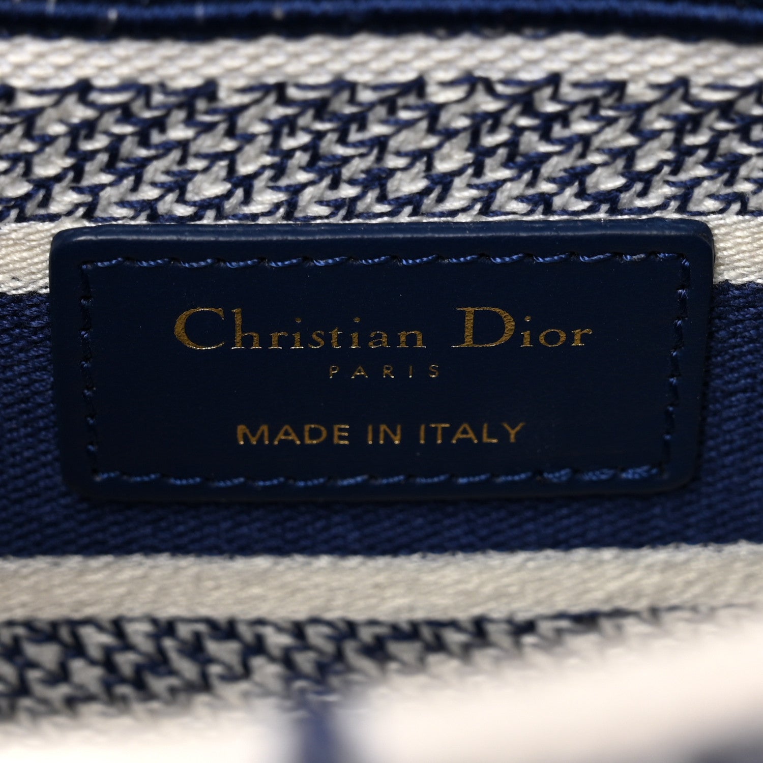 Christian Dior Canvas Reverse Embroidered Rêve d'Infini Medium