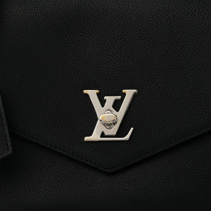 Louis Vuitton Soft Calfskin My Lockme Top Handle Black 7 of 14