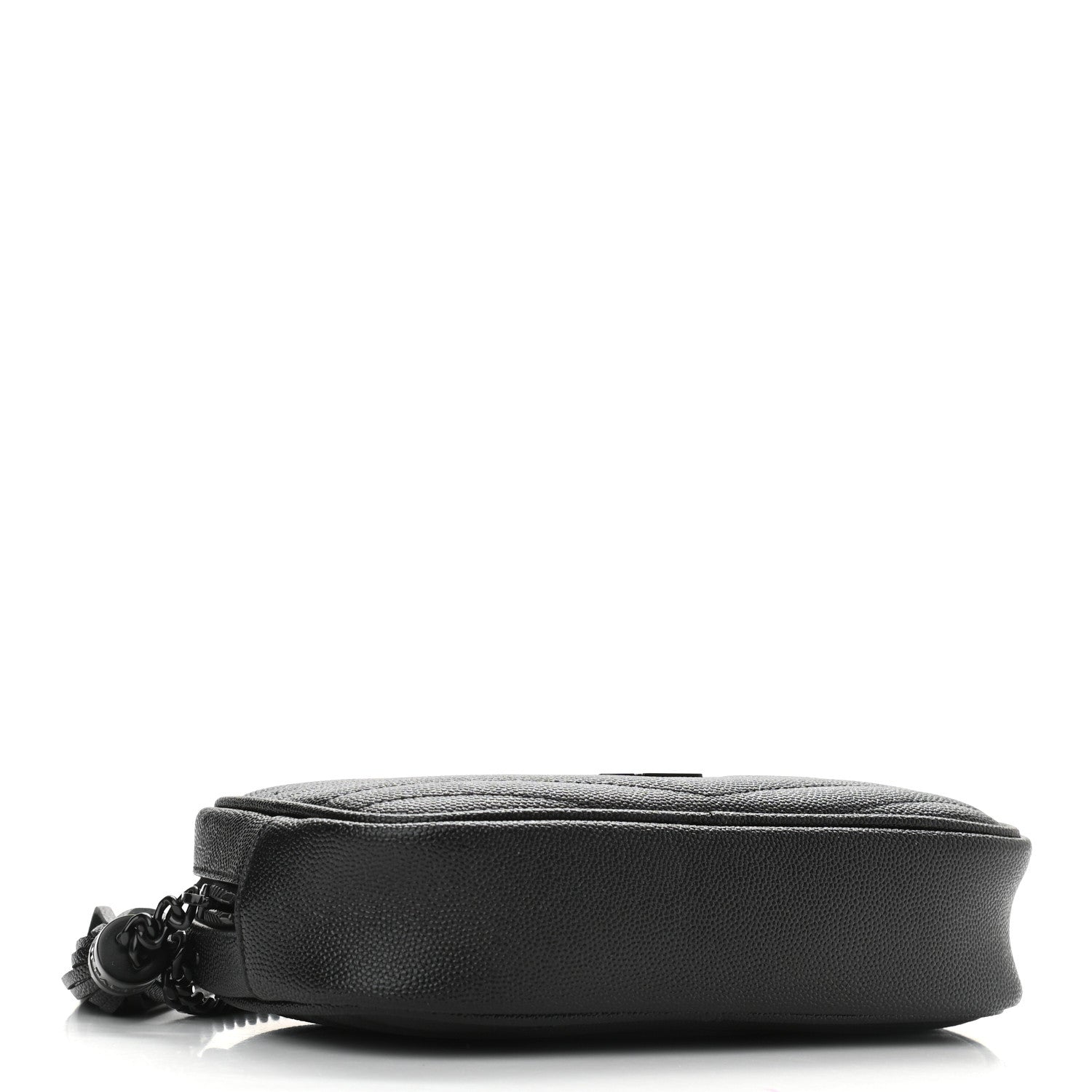 Saint Laurent Grain De Poudre Matelasse Monogram Mini Lou Camera Bag Black 3 of 8