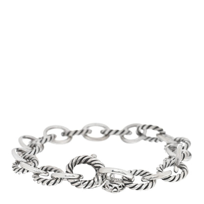 David Yurman Sterling Silver 10mm Medium Oval Link Bracelet 3 of 3