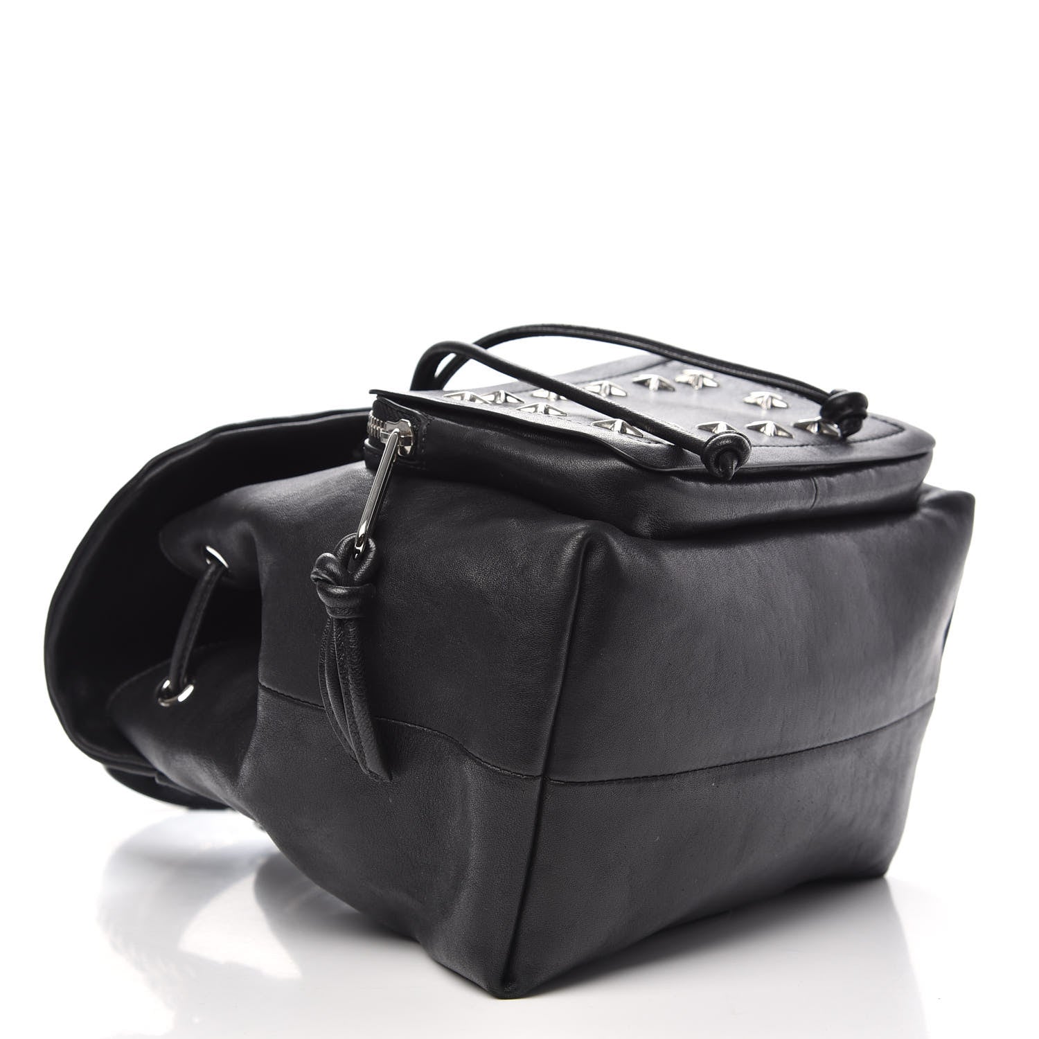 Jimmy Choo Lambskin Suki Studded Backpack Black 3 of 9
