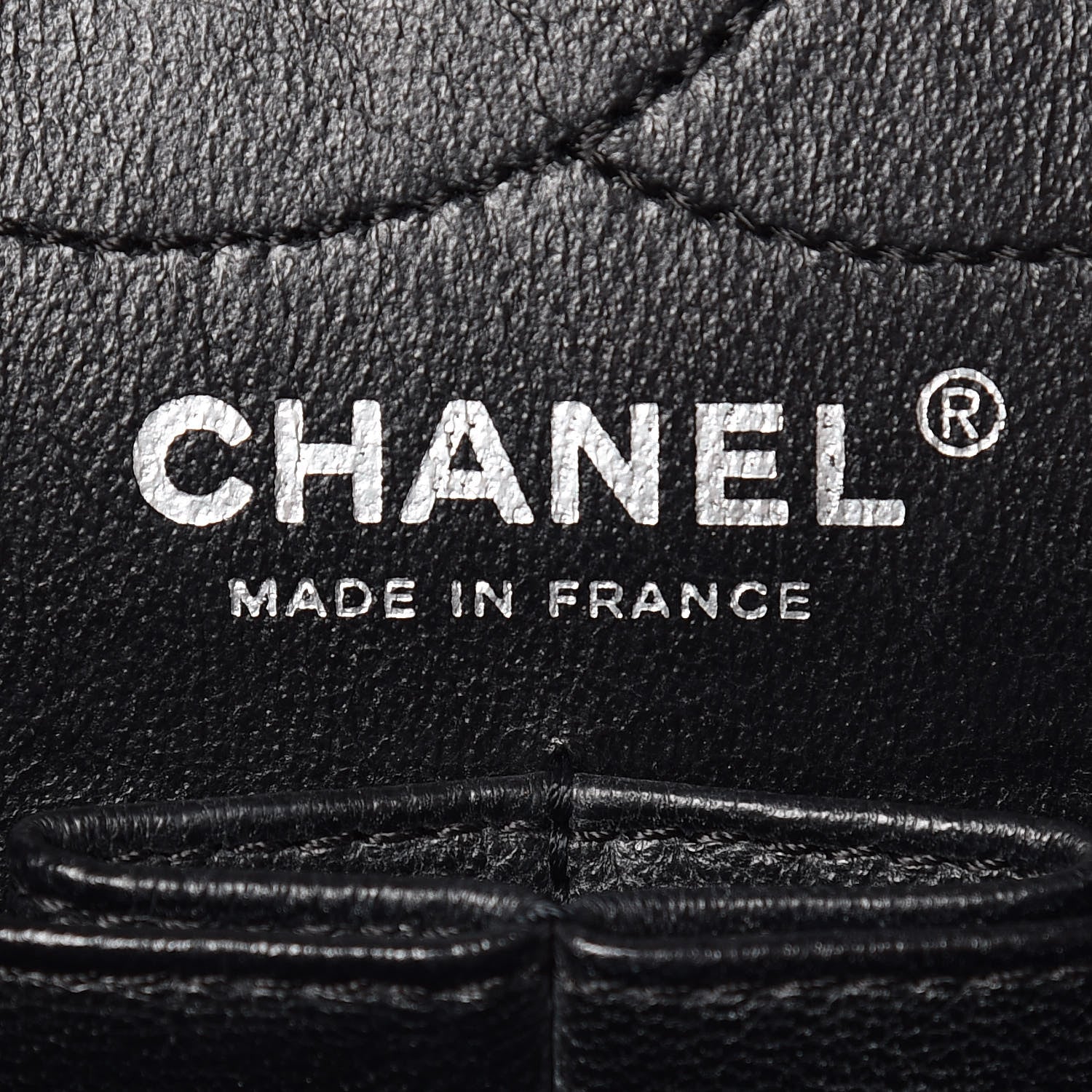 Chanel Metallic Calfskin Striped 2.55 Reissue 226 Flap Black 8 of 11