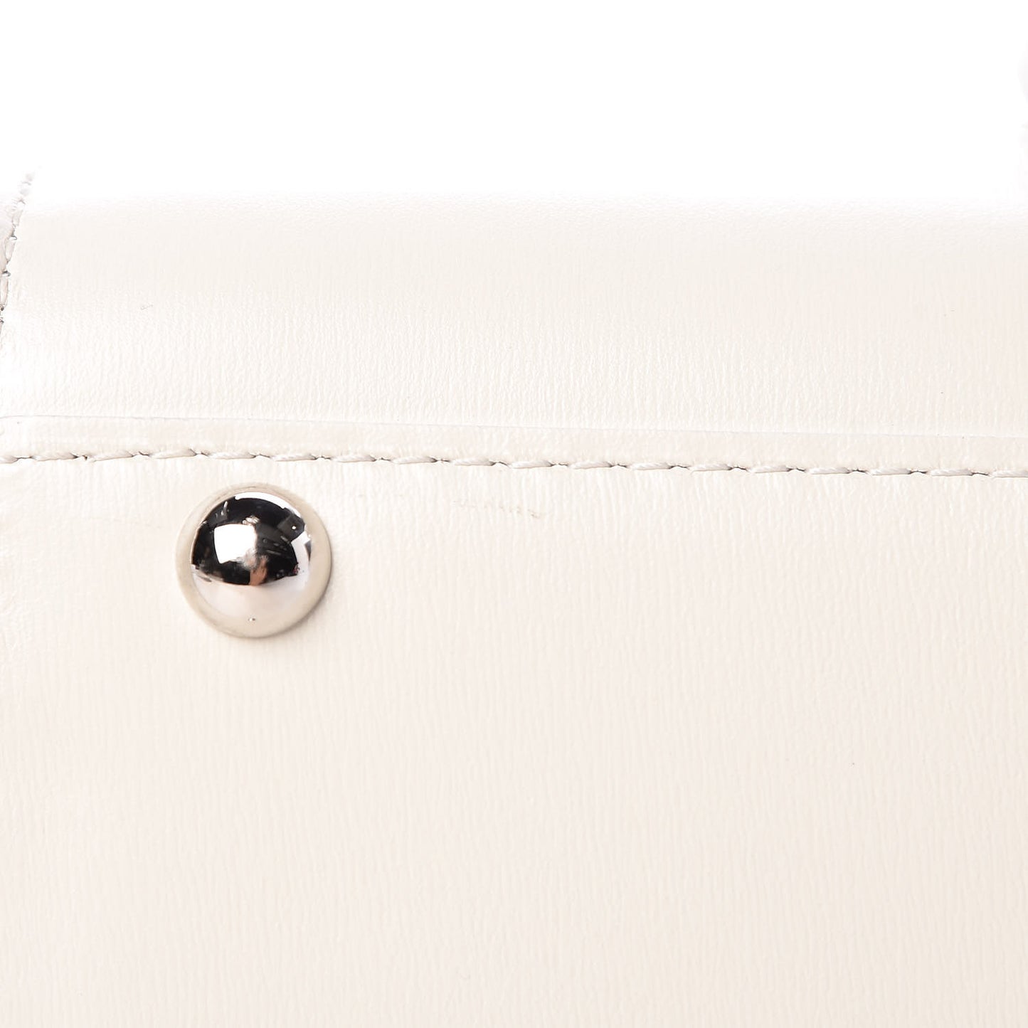 Calfskin Mini Brillant Satchel Ivory