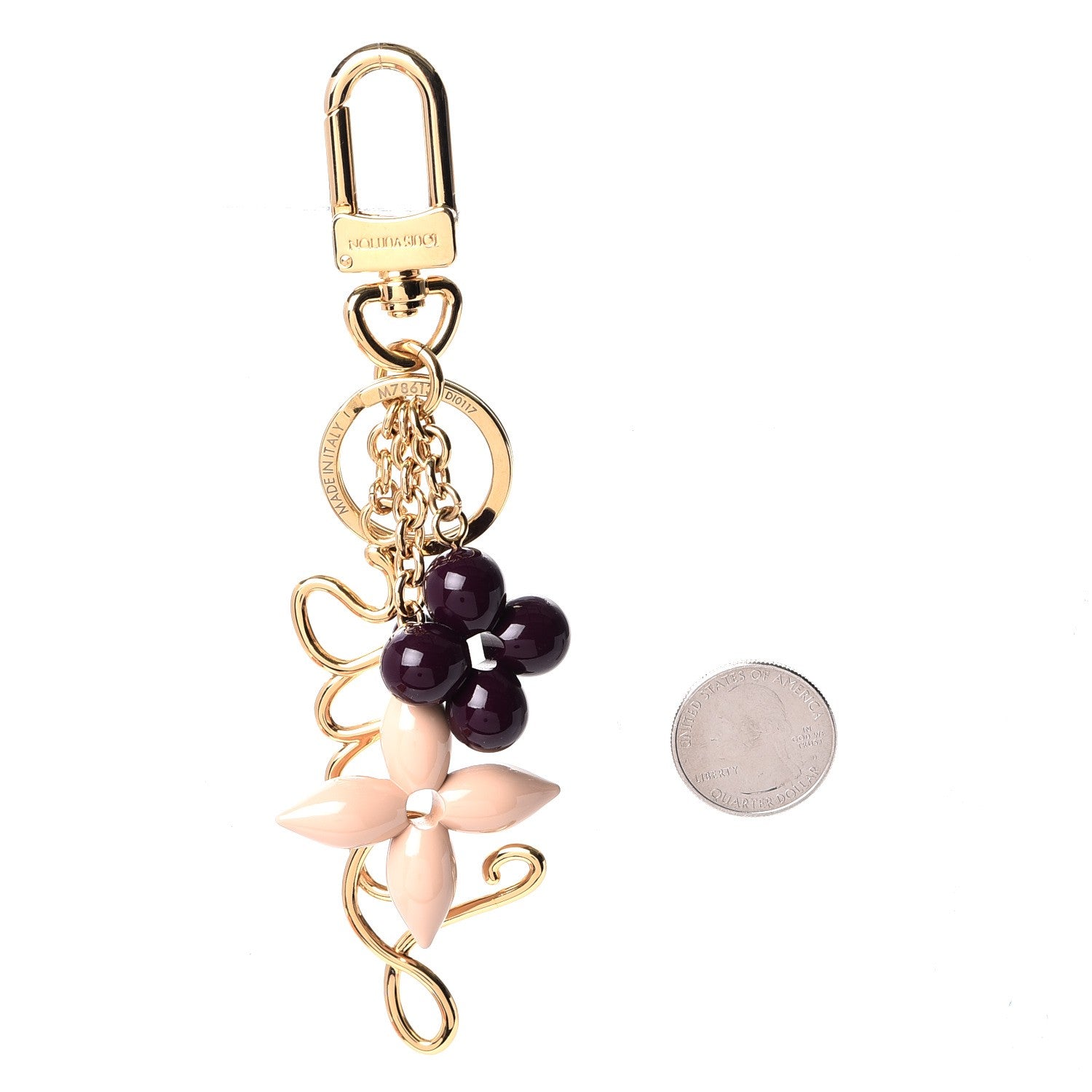 Louis Vuitton Resin Louis Bag Charm Key Holder 2 of 6