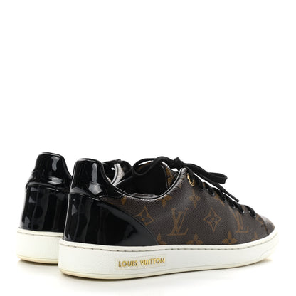 Louis Vuitton Patent Monogram Frontrow Sneakers 36.5 4 of 9