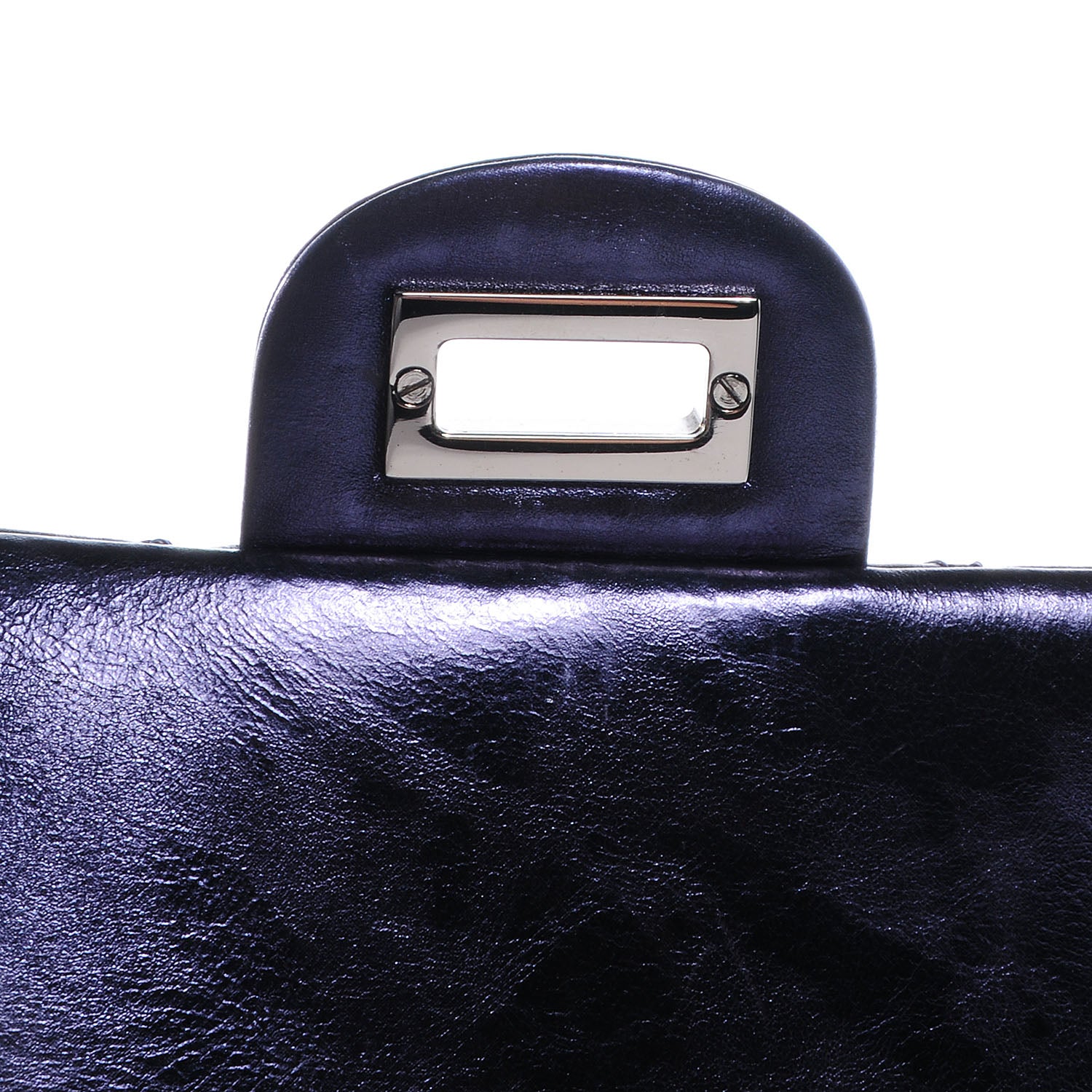 Chanel Calfskin 2.55 Reissue 226 Flap Metallic Blue 6 of 9