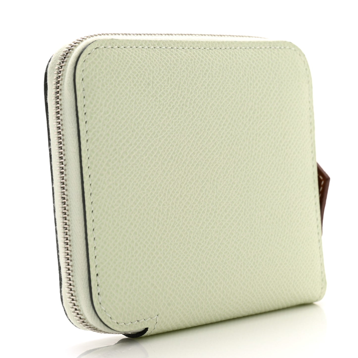 Epsom Silk'In Compact Wallet Vert Fizz Cassis