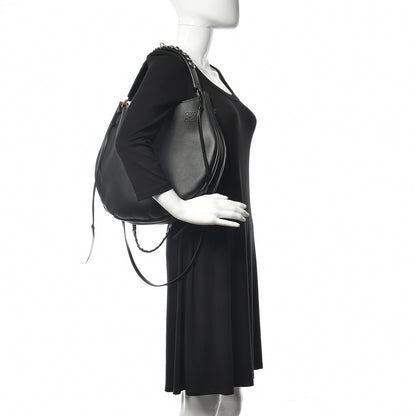 Loewe Calfskin Fortune Hobo Black 3 of 11