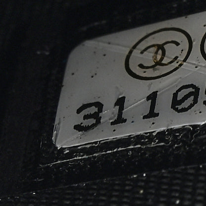 Chanel Goatskin Quilted Timeless CC Wallet On Chain WOC Black 7 of 9