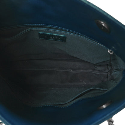 Chanel Caviar Quilted Small Urban Delight Tote Blue 5 of 9