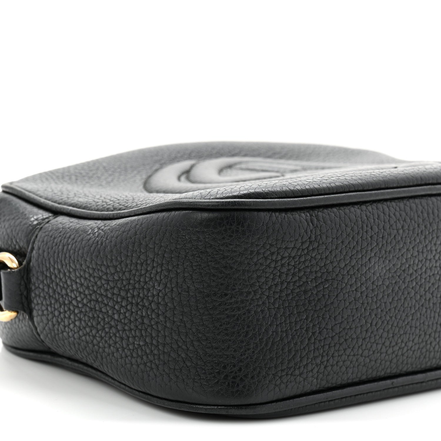 Gucci Pebbled Calfskin Small Soho Disco Bag Black 9 of 12