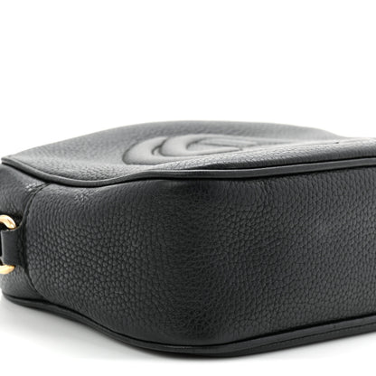 Gucci Pebbled Calfskin Small Soho Disco Bag Black 9 of 12