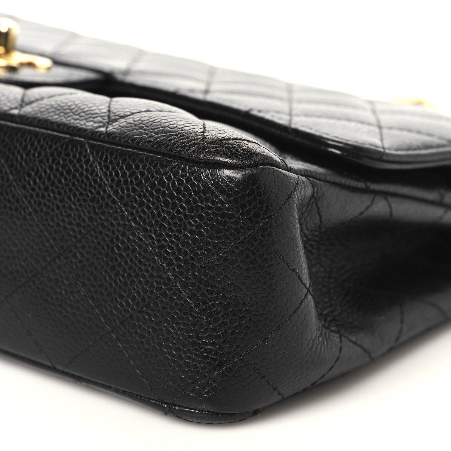 Chanel Caviar Quilted Medium Double Flap Black 10 of 10