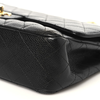 Chanel Caviar Quilted Medium Double Flap Black 10 of 10