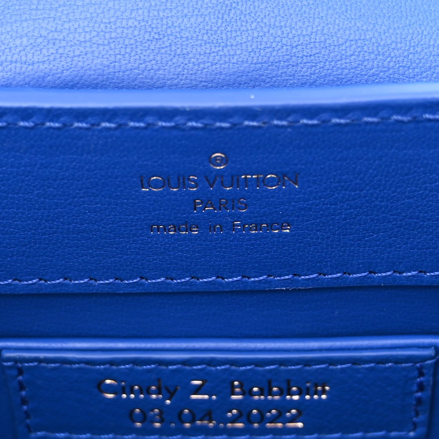 Alligator Mini Capucines Bleu Santorin