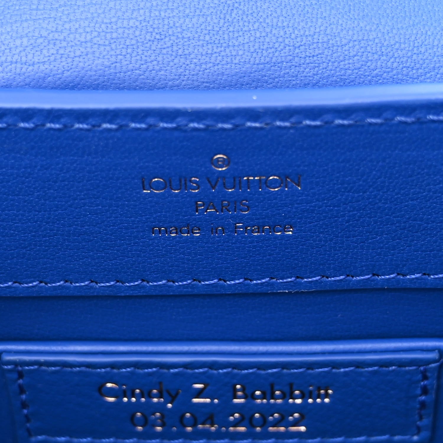 Louis Vuitton Alligator Mini Capucines Bleu Santorin 6 of 11
