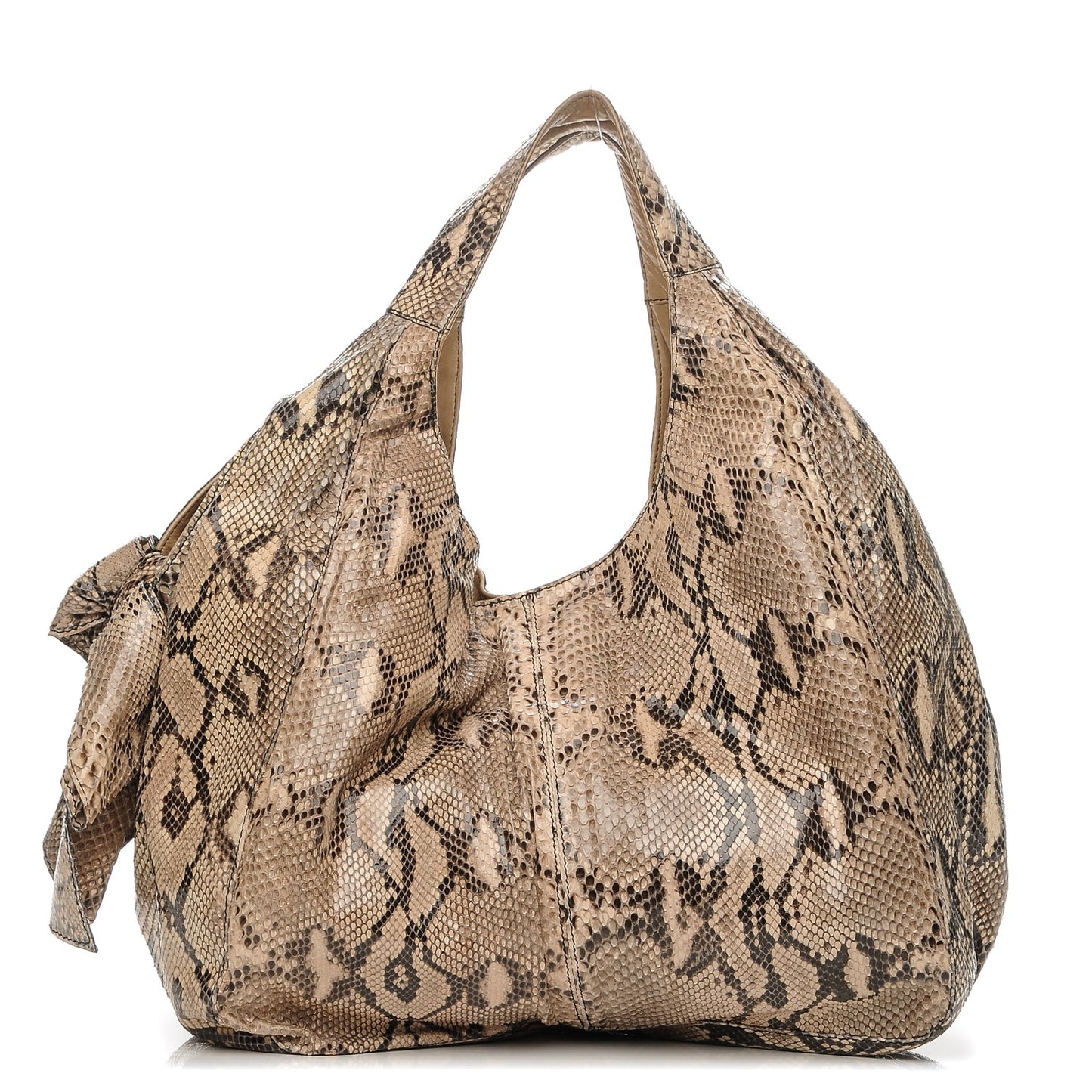 Python Large Nuage Hobo Beige