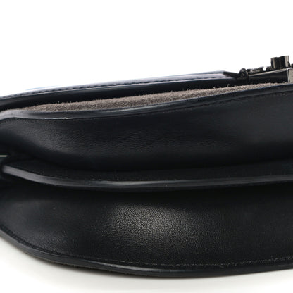MCM Suede Calfskin Trisha Small Shoulder Bag Black 9 of 16