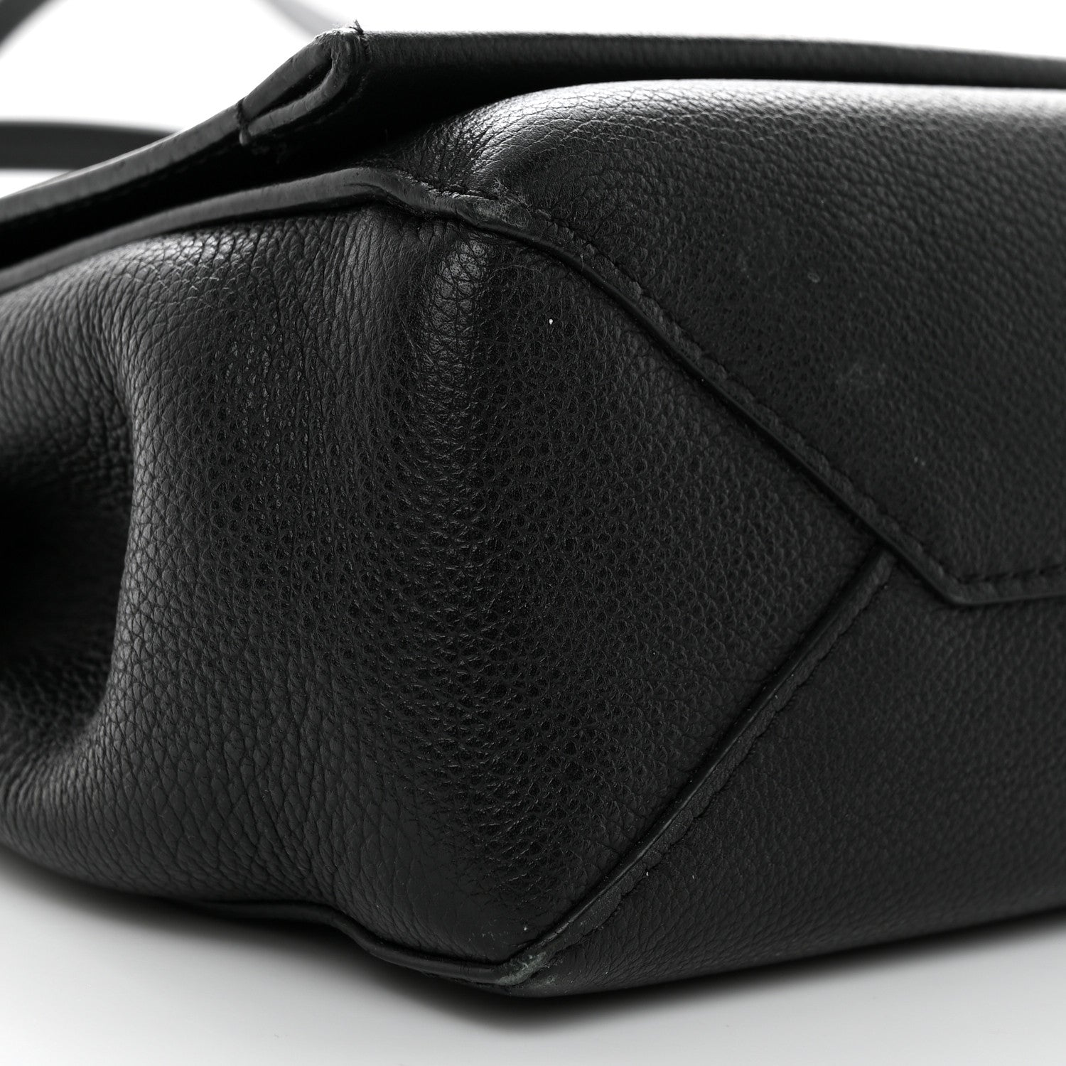Louis Vuitton Calfskin Lockme II Chain Bag BB Black 9 of 11