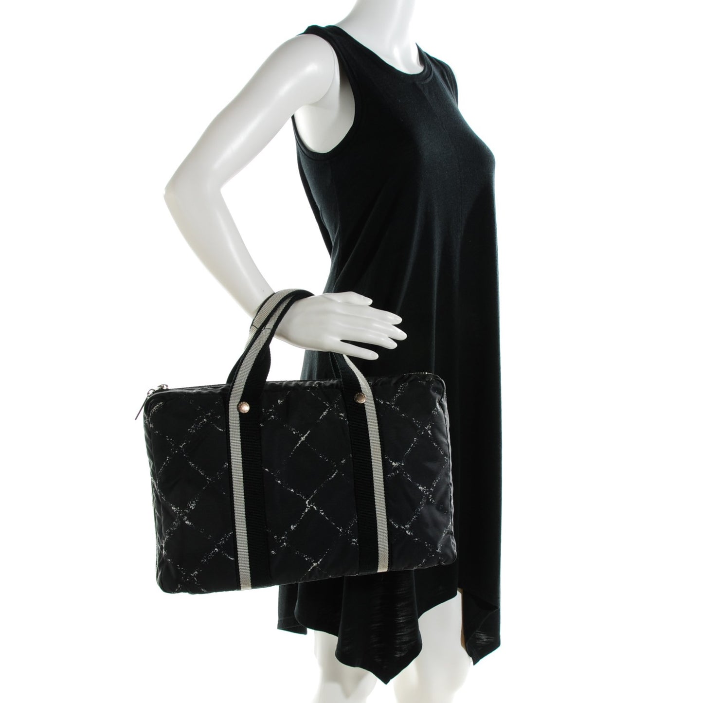 Nylon Travel Laptop Bag Black