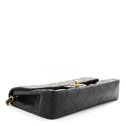 Chanel Lambskin Quilted East West Flap Black 4 of 12