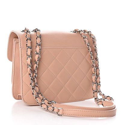 Chanel Caviar Quilted CC Box Flap Light Pink 3 of 10