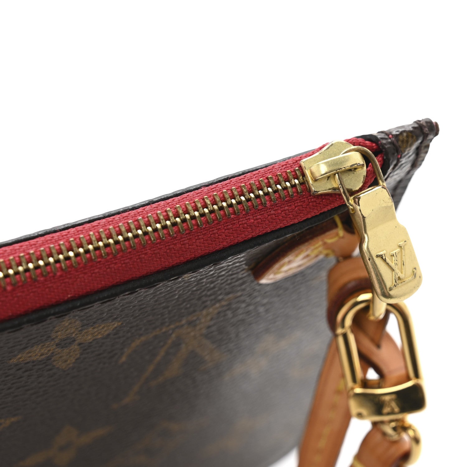 Louis Vuitton Monogram Neverfull MM GM Pochette Pivoine 8 of 10