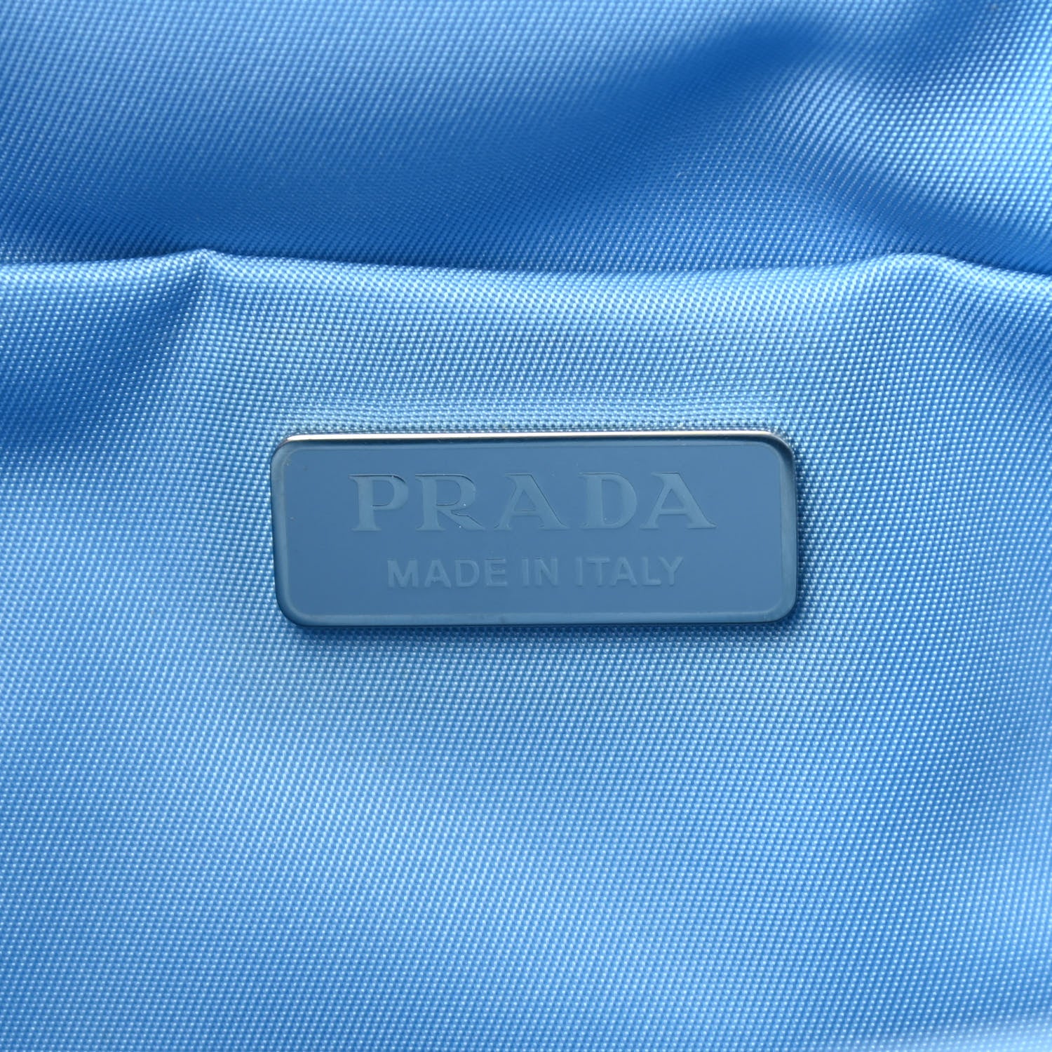 Prada Tessuto Nylon Gaufre Tote Light Blue 6 of 8