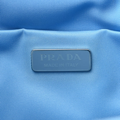 Prada Tessuto Nylon Gaufre Tote Light Blue 6 of 8