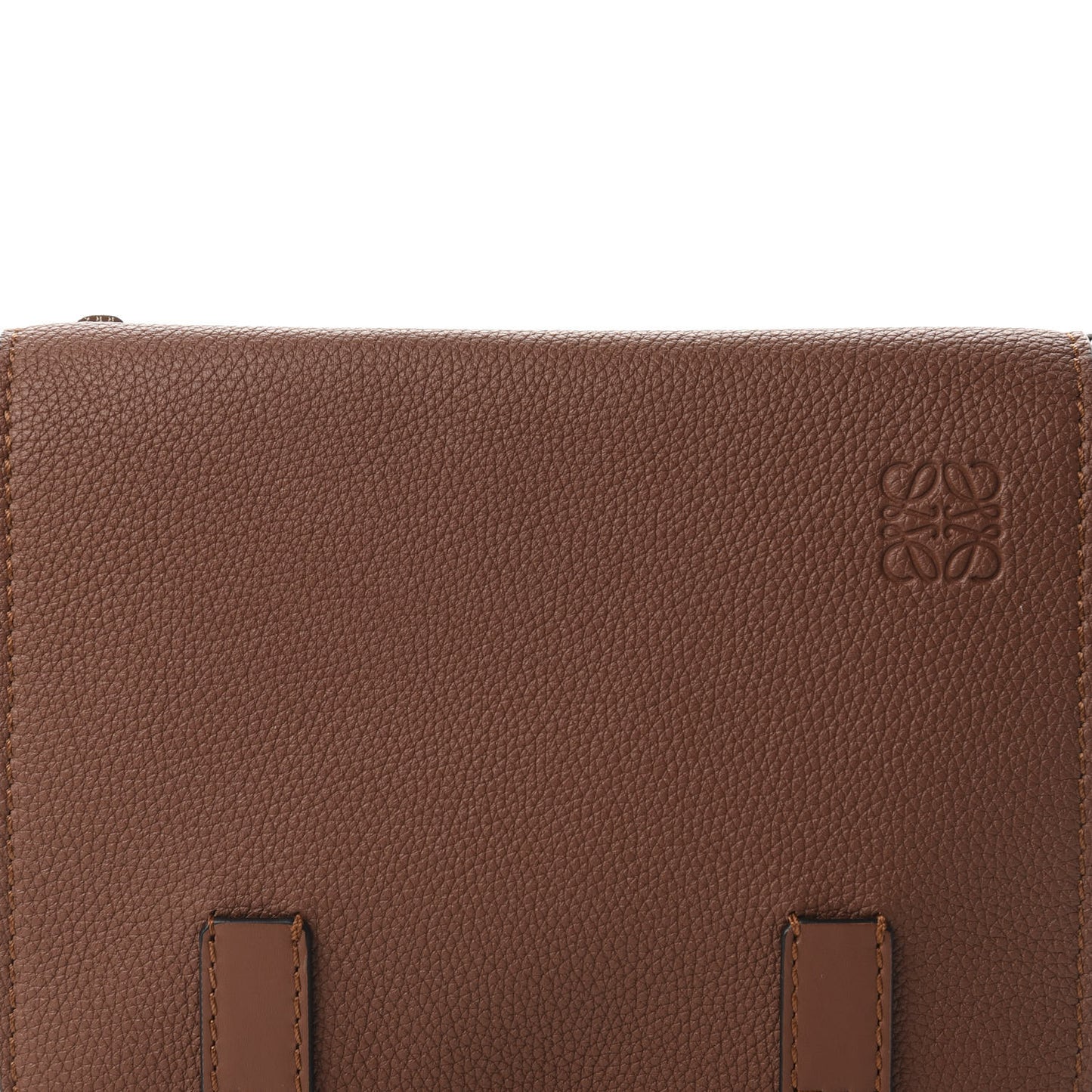 Grained Calfskin Military Bumbag Cognac
