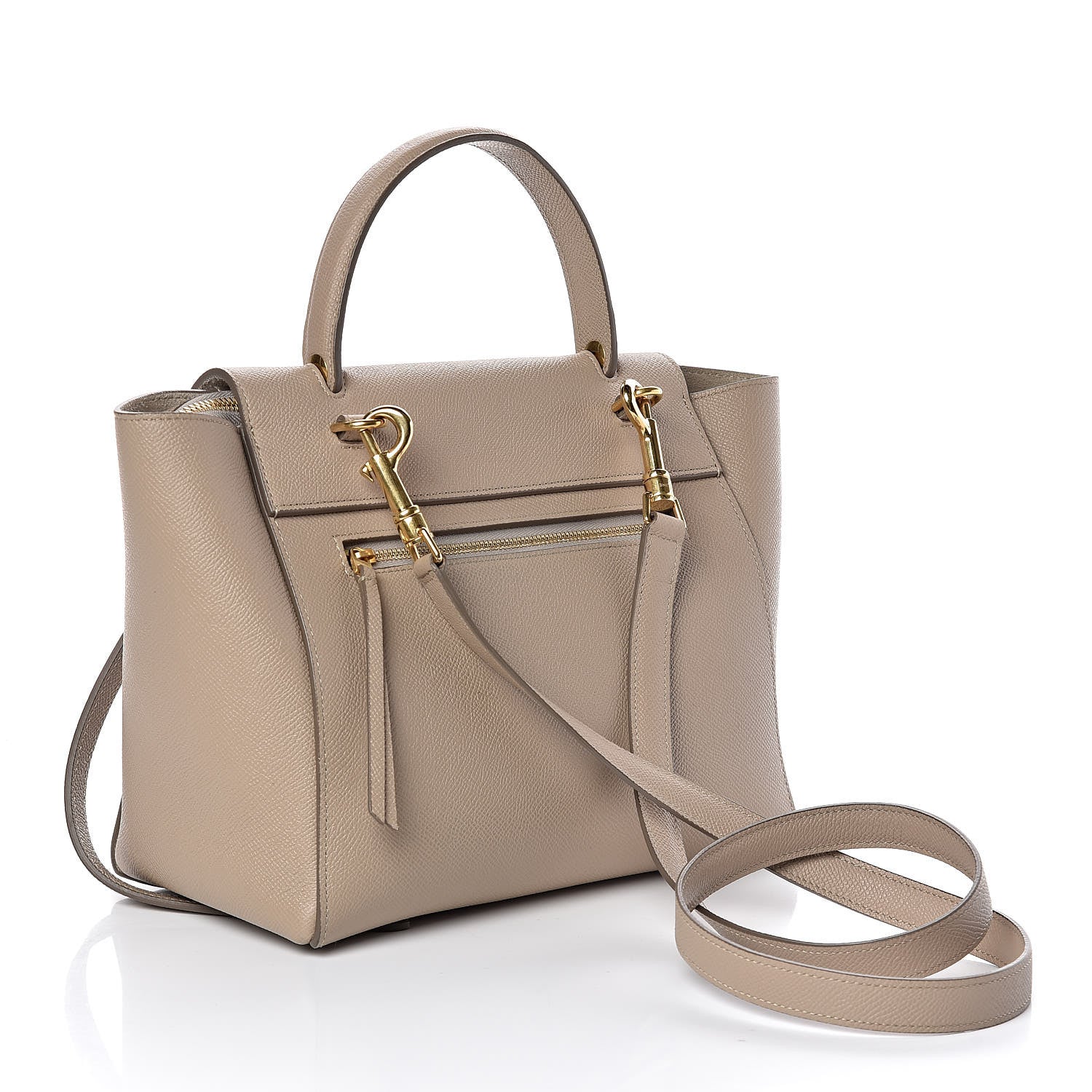 Celine Grained Calfskin Micro Belt Bag Light Taupe 4 of 9