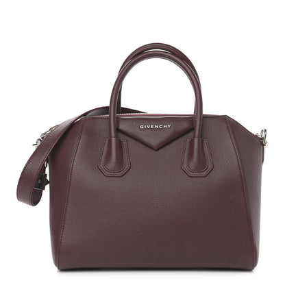 Givenchy Sugar Goatskin Small Antigona Burgundy 1 of 14