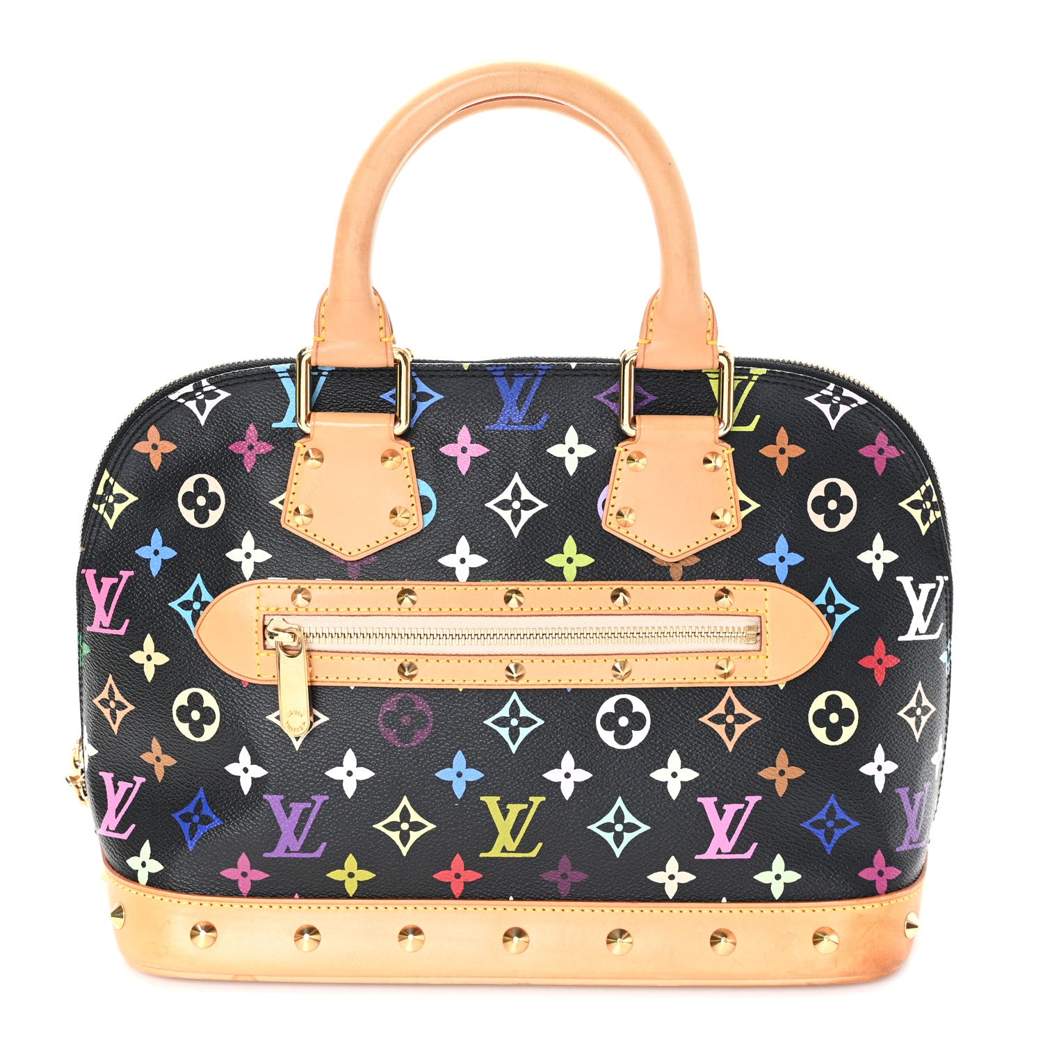 Louis Vuitton Monogram Multicolor Alma Black 1 of 11