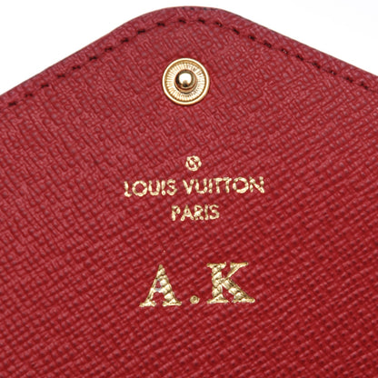 Louis Vuitton Damier Ebene Josephine Wallet Red 6 of 6