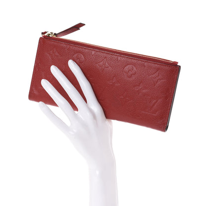 Louis Vuitton Empreinte Adele Wallet Cherry 2 of 6