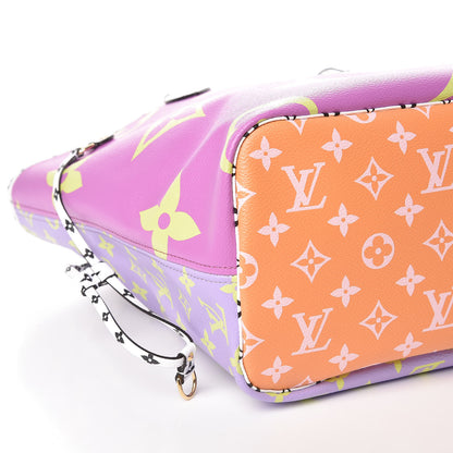 Louis Vuitton Monogram Giant Neverfull MM Pink Lilac 10 of 12