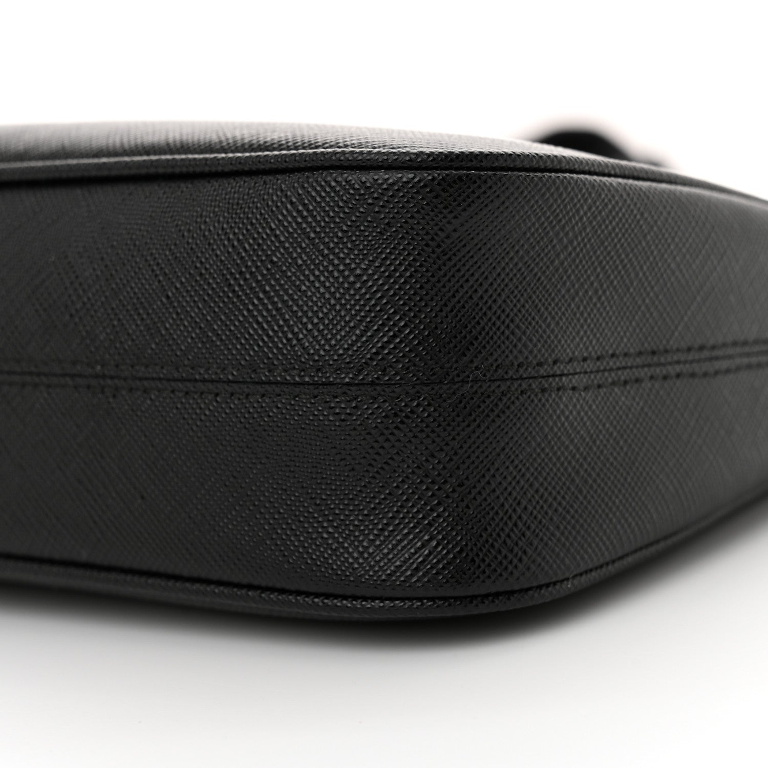 Prada Saffiano Lux Re-Edition 2005 Shoulder Bag Black 10 of 11