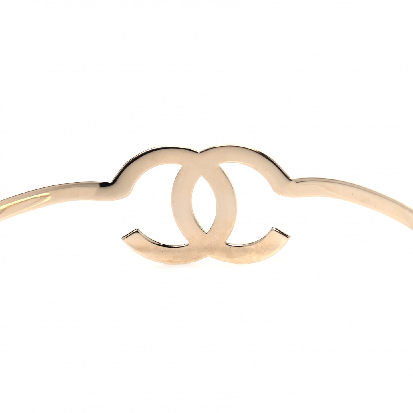 Metal CC Headband Light Gold