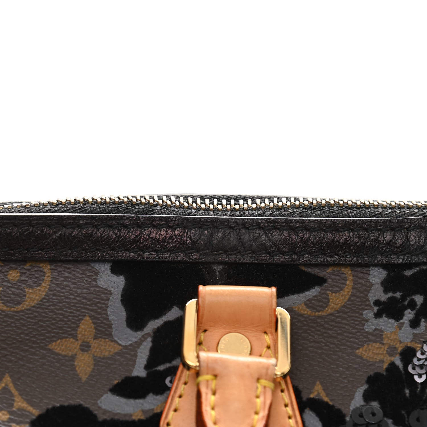Louis Vuitton Monogram Fleur De Jais Sequins Speedy 30 14 of 14