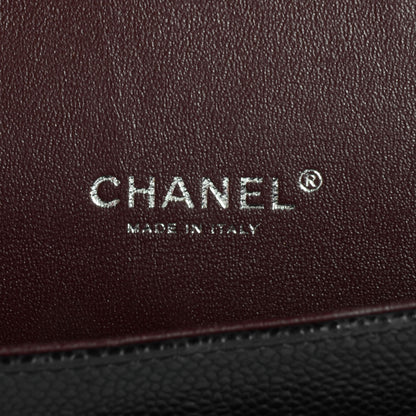 Chanel Caviar Quilted Maxi Double Flap Black 7 of 9