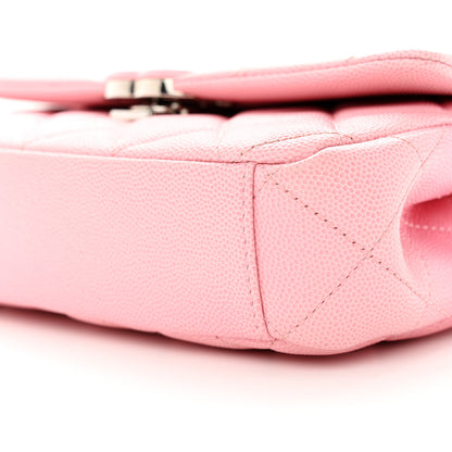 Chanel Shaded Caviar Quilted My Everything Small Flap Pink Light Pink 10 of 11
