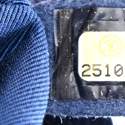 Chanel Caviar Quilted Medium Boy Flap Dark Blue 7 of 13