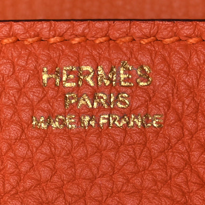 Hermes Togo BIRKIN 30 Orange 6 of 14