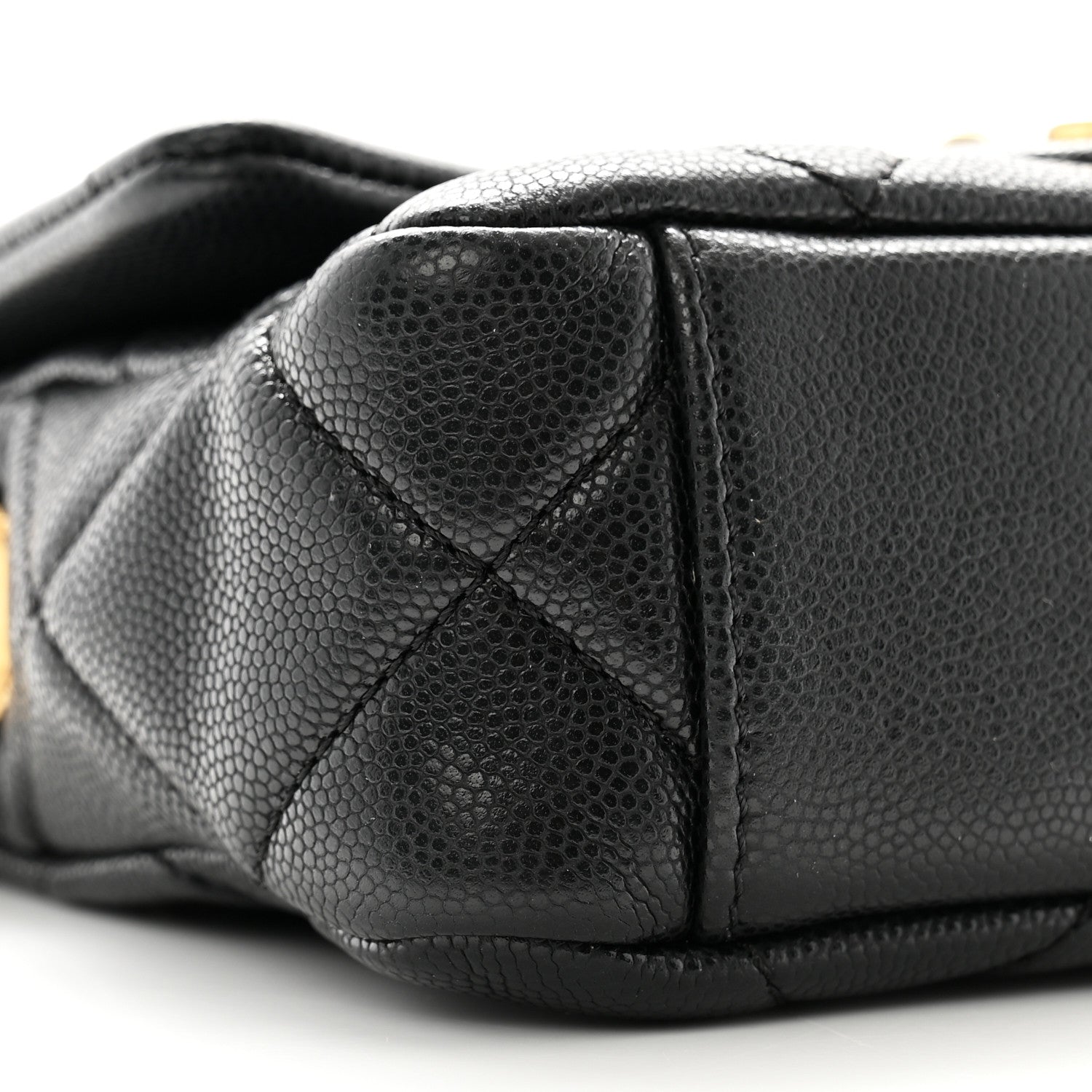 Chanel Caviar Quilted Mini Twist Your Buttons Flap Black 9 of 12