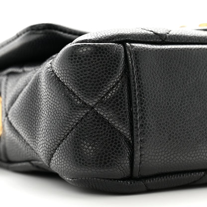 Chanel Caviar Quilted Mini Twist Your Buttons Flap Black 9 of 12