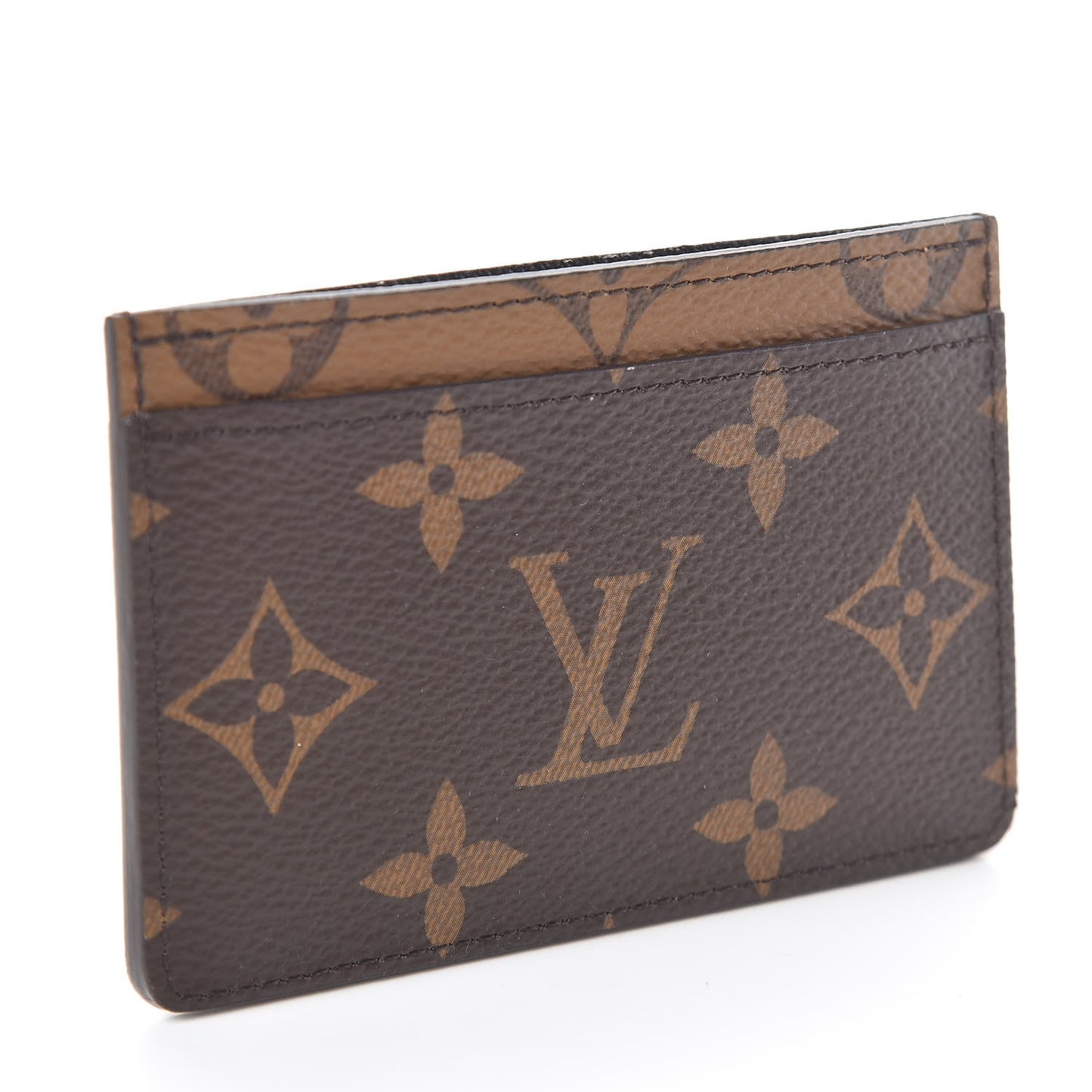 Reverse Monogram Card Holder
