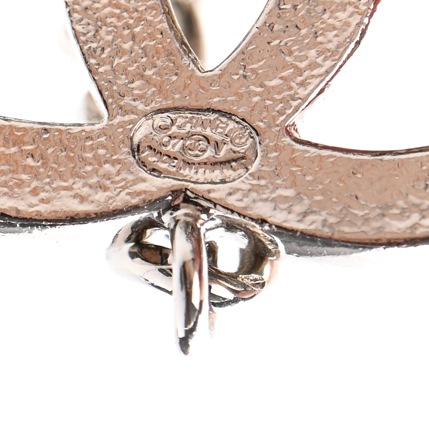 Enamel CC Ceinture Fantai Adjustable Belt Silver Black