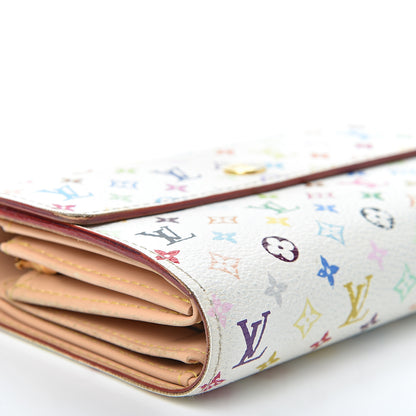 Louis Vuitton Monogram Multicolor Alexandra Wallet White 7 of 12